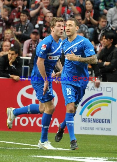 13. Harder CUP SAP Arena in Mannheim TSG 1899 Hoffemnheim - Karlsruher SC (© Kraichgausport / Loerz)